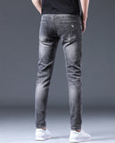 Dario Ripped Slim Fit Jeans