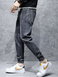 Anthony Drawstring Sandwash Jeans