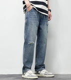 Caleb Ripped Loose Fit Jeans
