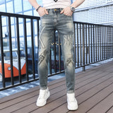 Parker Printed Slim Fit Jeans