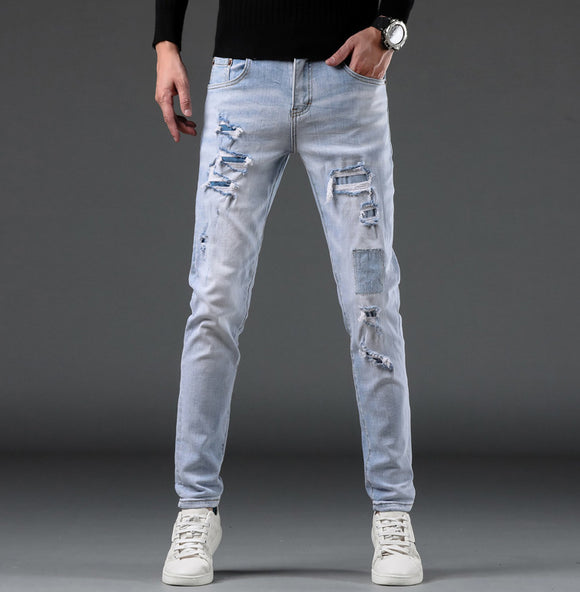 Eddy Ripped Slim Fit Jeans