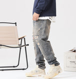 Brandon Ripped Loose Fit Jeans