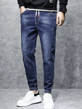 Anthony Drawstring Sandwash Jeans