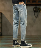 Terry Ripped Jeans