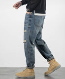Myles Ripped Harem Jeans