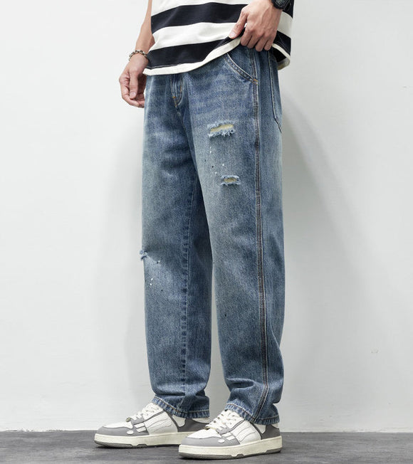 Caleb Ripped Loose Fit Jeans